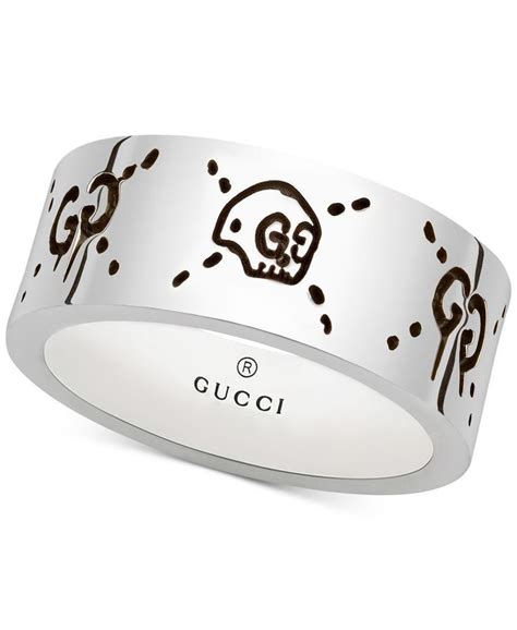 gucci ghost mens ring